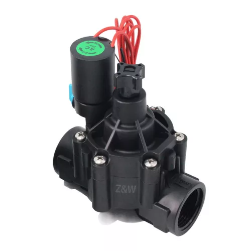 Z&W® 101DH – 24-V-Wechselstrom-gesteuertes Bewässerungsventil mit 1"-Innengewinde – Manuelle Steuerung, robuste Bauweise