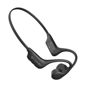   BlitzWolf® BW-BTS8 Knochenleitungskopfhörer – Titanrahmen, IPX8 wasserdicht, 32 GB interner Speicher, magnetische Aufladung
