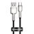 Baseus Calufe USB-Type C - 25 cm, 4 Ampere / 40W Ladung, Metallkopf, Perlendeckel - schwarz