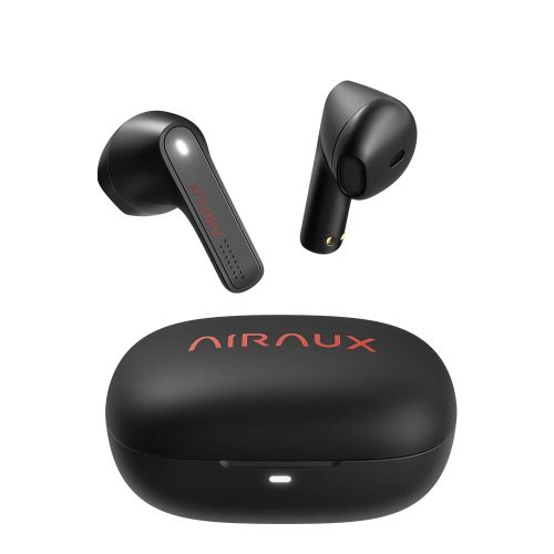 BlitzWolf® AirAux AA-UM4X Kopfhörer – HIFI-Sound, kleine Größe, halblanges Design, Bluetooth 5.0, Touch-Steuerung, IPX5 – schwarz