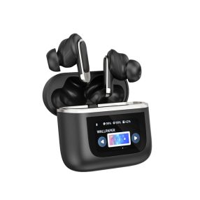   Blitzwolf® BW-FYE16 - 32 Stunden Betriebszeit, beeindruckende Bass- und Klangqualität, LCD-Touch-Button-Ladebox, Rauschfilterung