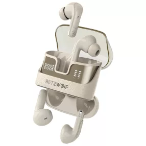   Blitzwolf® BW-FYE17 – 2 Paar Ohrhörer in einer Ladebox. 13-mm-Lautsprecher: perfekter Klang, 2 x 12 Stunden Akkulaufzeit