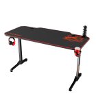 BlitzWolf BW-GD2 Gaming-Schreibtisch – Großes, robustes Design mit Kopfhörern und Getränkehalter