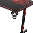 BlitzWolf BW-GD2 Gaming-Schreibtisch – Großes, robustes Design mit Kopfhörern und Getränkehalter