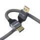 BlitzWolf® BW-HDC5 - 1m, 8K 48Gbps HDMI-Kabel, vergoldete Köpfe, Kevlar-Abdeckung