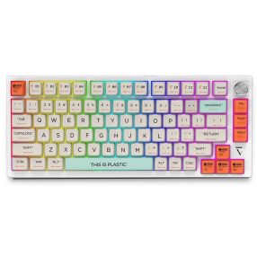   BlitzWolf BW-KB3 75 % mechanische Gamer-Tastatur – Kailh Box White Switch – Typ-C+BT+2,4 G, Akku, Win/MacOS/iOS/Android