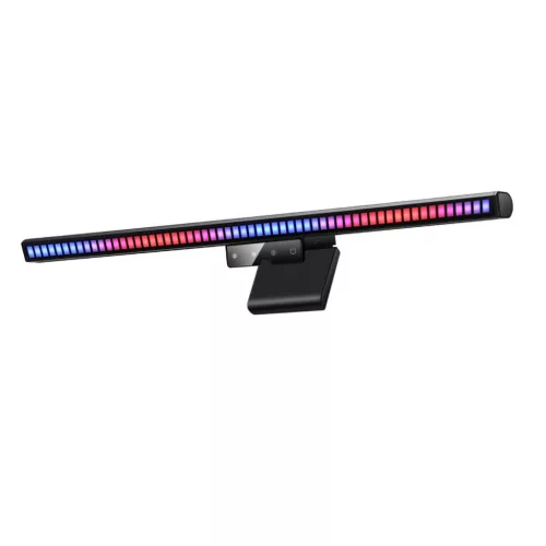 BlitzWolf® BW-NEW CML4 – RGB-Gaming-Monitorlampe – Doppelte Lichtquelle, APP-Steuerung, einstellbare Licht- und Farbtemperatur