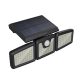 BlitzWolf BW-OLT9 - Outdoor-Solarlampe mit 3 Leuchtfeldern - mit Bewegungssensor, warmes Licht (3000K) IP64 wasserdicht