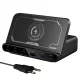 BlitzWolf® BW-S27 - 160W Tisch-Schnellladegerät, 6 USB-Ladeports (Typ C und USB-A) + kabelloses Laden
