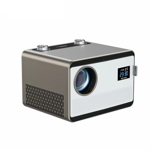 BlitzWolf® BW-V7 – 1080P, Android 9.0-Projektor (mehr als 3000 installierbare Anwendungen) – 850 ANSI Lumen, automatischer Fokus und Trapezkorrektur