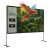 BlitzWolf® BW-VS9 -120 Zoll Projektionsleinwand mit stabilem Standfuß. 4K-Auflösung 16:9, faltbar, knitterfrei, einfache Installation