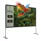 BlitzWolf® BW-VS9 -120 Zoll Projektionsleinwand mit stabilem Standfuß. 4K-Auflösung 16:9, faltbar, knitterfrei, einfache Installation