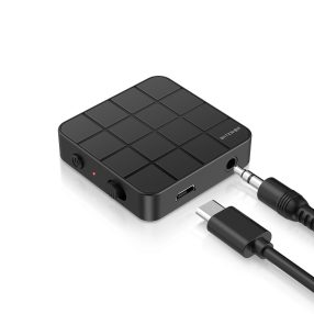   Bluetooth Transmitter Empfänger, BlitzWolf BW-BL2 Bluetooth 5.0 Receiver Sender Bluetooth Audio Adapter 