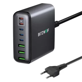   Blitzwolf® BW-S26 250W 8-Port USB PD Desktop-Schnellladestation