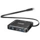 BlitzWolf® BW-S32 – 130-W-Schnellladestation mit 5 Anschlüssen (2x USB-C + 3x USB-A) und Digitalanzeige