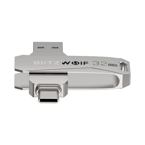 USB Type-C & USB-A 3.0 - BlitzWolf® BW-UPC2 - 64 GB Memory Stick Aluminium Speicherstick USB Flash Drive