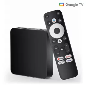   Dcolor GD2 4K Android™ 12 TV-Streaming-Box – Google-zertifiziert, 4K@60fps, 2 GB RAM, 32 GB interner Speicher, WLAN (2,4/5 GHz)