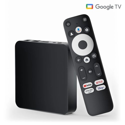 Dcolor GD2 4K Android™ 12 TV-Streaming-Box – Google-zertifiziert, 4K@60fps, 2 GB RAM, 32 GB interner Speicher, WLAN (2,4/5 GHz)