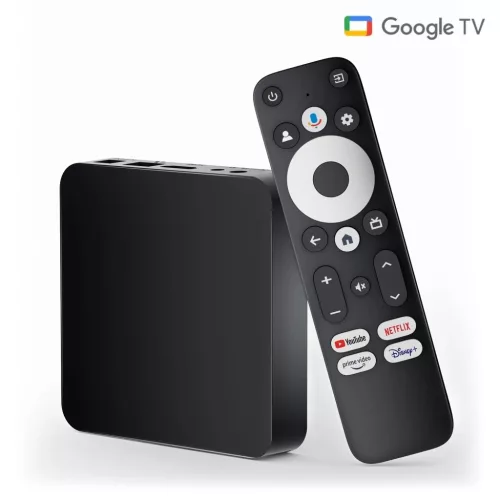 Dcolor GD2 4K Android™ 12 TV-Streaming-Box – Google-zertifiziert, 4K@60fps, 2 GB RAM, 32 GB interner Speicher, WLAN (2,4/5 GHz)