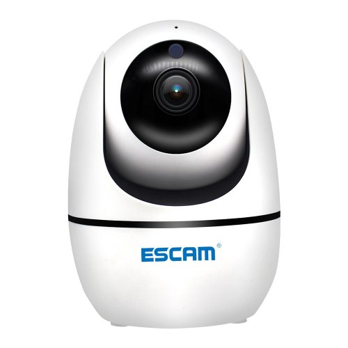 ESCAM PVR008 – WLAN-Smart-IP-Sicherheits-Domekamera für den Innenbereich: KI-Erkennung menschlicher Bewegungen, 1080P, Nachtsicht, Zwei-Wege-Audio
