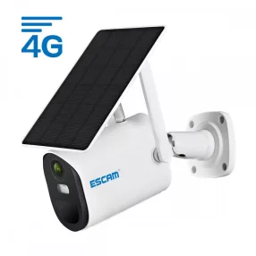   ESCAM QF490 - IP-Kamera mit 4G-SIM-Karte + Solarpanel: 1080P HD, Outdoor, Farb-Nachtsicht, Zwei-Wege-Audio, IR 20 m