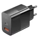 ESSAGER® ES-CD29 – 33-Watt-USB-Schnellladegerät – 2 Anschlüsse (1x USB-C + 1x USB-A) für Android, Apple und Windows