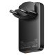 ESSAGER® ES-CD46 – 65 Watt, ultraflaches USB-Wandladegerät – 2 Anschlüsse (1x USB-C + 1x USB-A) für Android, Apple und Windows