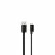 ESSAGER ES-X60 – 1 Meter langes, Type-A - Micro-USB-Kabel, 29-W-Ladefunktion, Perlmutt-Stoffhülle