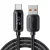 ESSAGER ES-X57 - 1 meter, USB-A - USB Type-C Kabel. Digitalanzeige, 100-W-Ladefunktion, Perlmuttstoffbezug