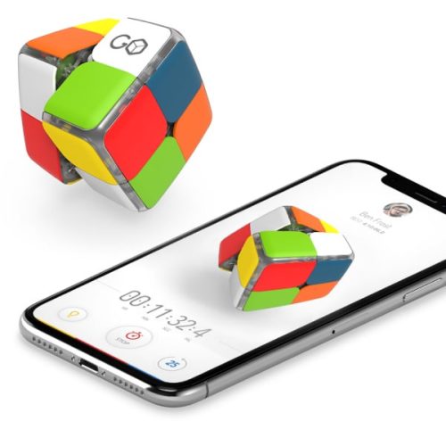 GoCube 2x2, Vollpackung - Smart Rubik's Cube, Anwendungshilfe, Wiederaufladbarer Akku