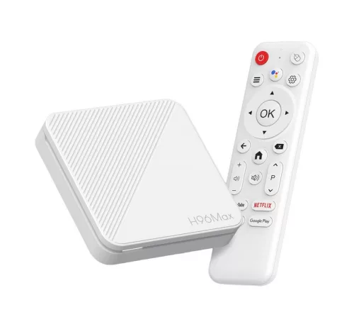 H96 MAX H313 - 2+16G Android™ 14 TV Box - 4K Ultra HD Smart Streaming Medienplayer. Quad Core processor, WiFi 6