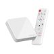 H96 MAX H313 - 2+16G Android™ 14 TV Box - 4K Ultra HD Smart Streaming Medienplayer. Quad Core processor, WiFi 6