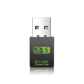   HIGI® G38 - Bluetooth & WLAN-Adapter (2 in 1) - Bluetooth 5.0 und Dualband-WLAN (2,4GHz + 5,8GHz) 150Mbit/s / 433Mbit/s Geschwindigkeit