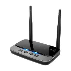   HiGi® B21 - Bluetooth v5.0 Sende- und Empfangseinheit - 80 m Reichweite, optische / NFC / Bypass-Verbindung, aptX Low Latency™ CODEC-Unterstützung