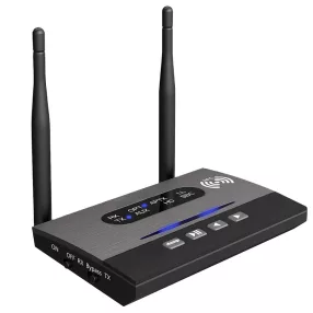   HiGi® B22 Bluetooth-Adapter – Musikempfänger- und Sendeeinheit 2 in 1 – Akku, 80 Meter Reichweite / Unterstützung: apt HD, apt Low Latency, apt, SBC