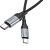 HOCO X102 – Premium-Schnelllade- und Datenkabel – USB Typ-C auf USB Typ-C, 60 W (1 Meter)