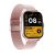 HryFine Y13 Smartwatch – Rosa, Metallband – 5 Tage Akkulaufzeit, IP67, Bluetooth-Anrufe, Nachrichten, Gesundheit