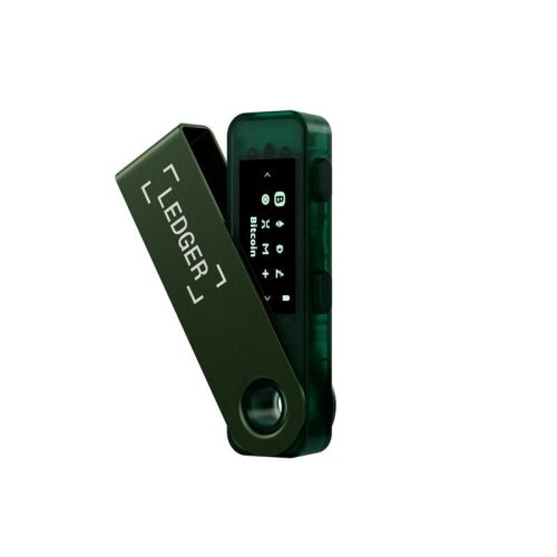 Ledger Nano S Plus Emerald Green Crypto Hardware Wallet – Schützen Sie Ihre Krypto, NFTs und Token