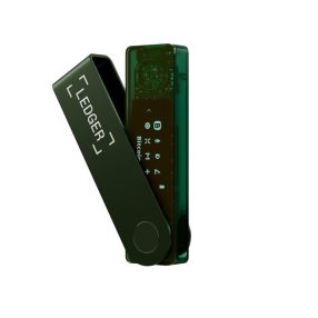   Ledger Nano X Emerald Green Hardware-Wallet für Krypto-Assets