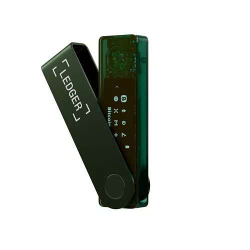 Ledger Nano X Emerald Green Hardware-Wallet für Krypto-Assets
