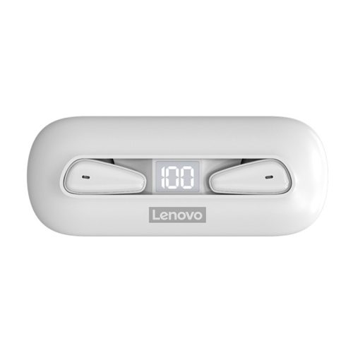 Lenovo LivePods XT95 Ultradünne kabellose Kopfhörer - HiFi-Bass, 28 Stunden Wiedergabezeit, IPX5 wasserdicht, Berührungssteuerung, Mikrofon mit Rauschunterdrückung