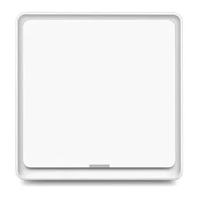   RSH ESW-1WAA-EU WiFi - SMART, wandmontierter, mechanischer Lichtschalter mit 1 Schalter - Tuya App, Google Home, Amazon