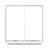 RSH ESW-2WAA-EU WiFi - SMART, wandmontierter, mechanischer Lichtschalter mit 2 Schalter - Tuya App, Google Home, Amazon