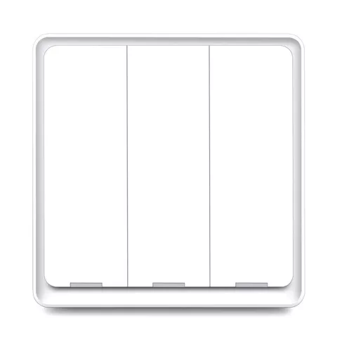 RSH ESW-3WAA-EU WiFi - SMART, wandmontierter, mechanischer Lichtschalter mit 3 Schalter - Tuya App, Google Home, Amazon