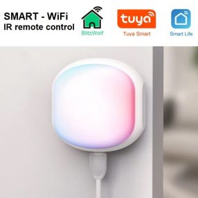   RSH IR10 PRO Smart-Infrarot-Fernbedienung - Fernseher, Klimaanlage usw. für seine Kontrolle über das Internet. Timing, Sprachanweisungen, 360°-Reichweite