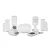 RSH® SK04 Smart Home Sicherheitsalarm-Set mit APP-Steuerung – WLAN, Batterie, 3 Sensoren, Klingel, Fernbedienung