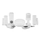 RSH® SK04 Smart Home Sicherheitsalarm-Set mit APP-Steuerung – WLAN, Batterie, 3 Sensoren, Klingel, Fernbedienung