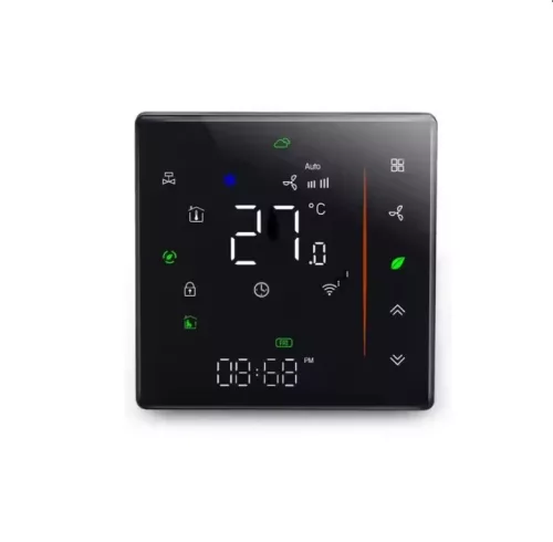 RSH® TM022-GC - Intelligenter WLAN-Thermostat. Geeignet für Gasboiler oder Elektro- und Wasserzirkulations-Fußbodenheizungen - 16A Belastbarkeit, App-Steuerung