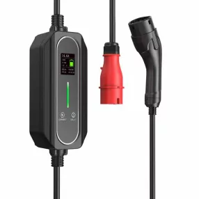   Raedian 22kW | 3x32A | Type 2 | Portable EV Charger - Dreiphasiges (3x32A) tragbares Ladegerät für Elektroautos | 5 m Kabel