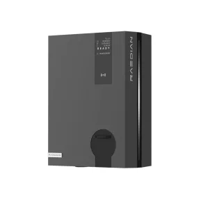   Raedian NEO 22kW AC-Wallbox – Wandladegerät für Elektroautos | DLM-Funk. | 22kW – 3x32A | App- und RFID | Ohne Kabel – Schwarz